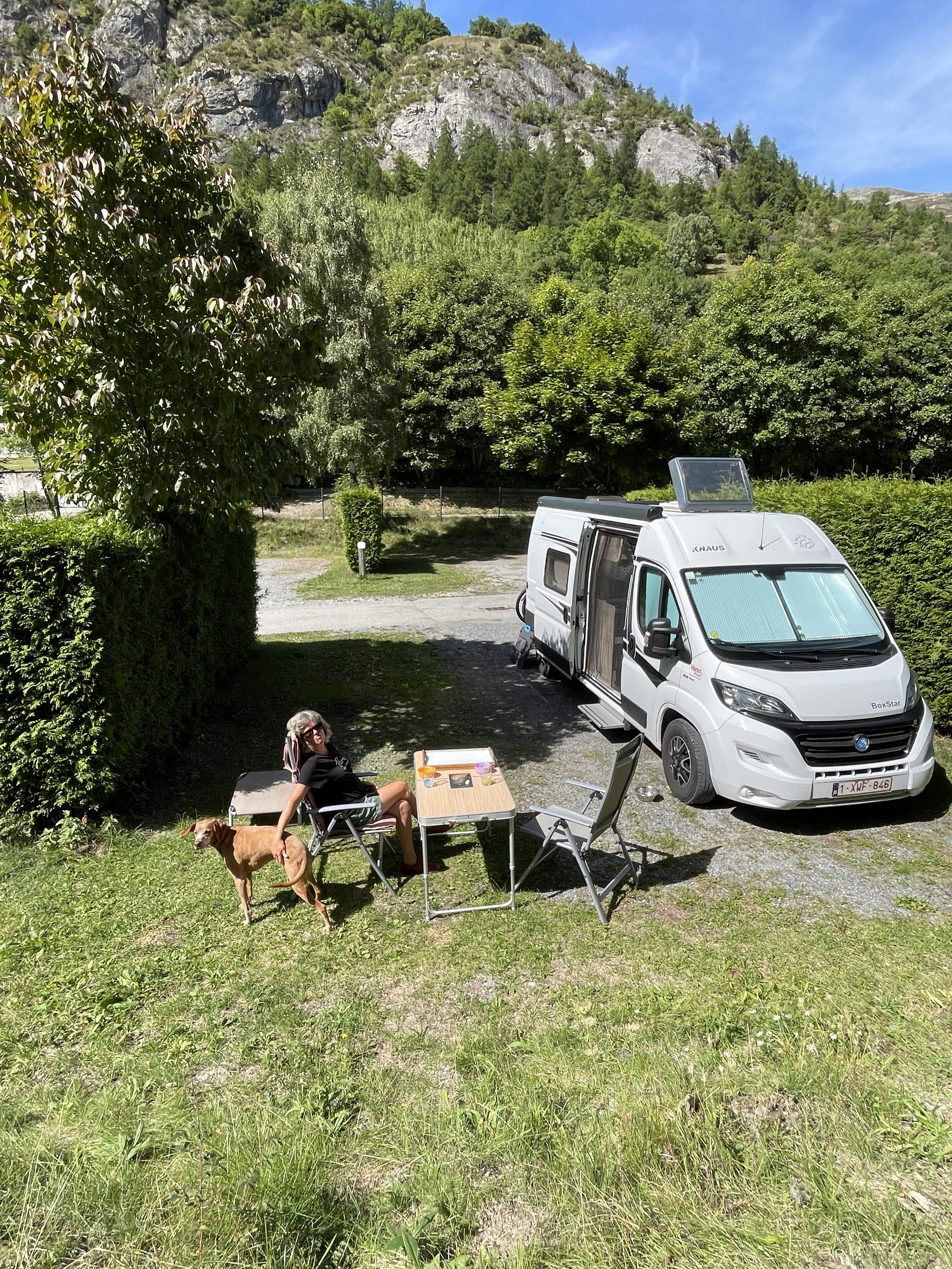 5CCJ+53, 73450 Valloire, France / 06-09-2025 12:36 / 18.98 °C en licht bewolkt / 1389 m