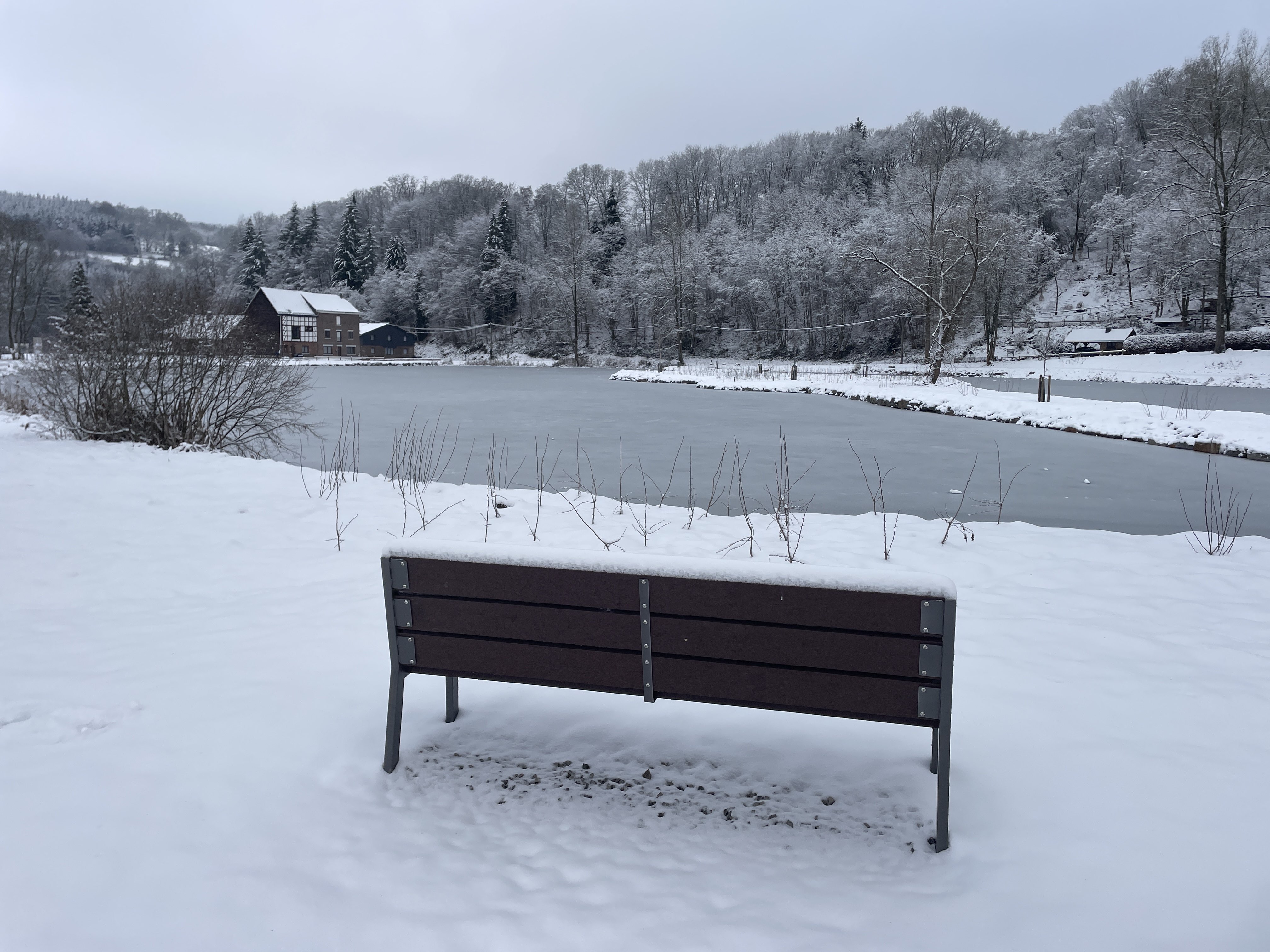 Rue des Tanneries 49, 4970 Stavelot, Belgium / 11-01-2026 10:16 / -4.08 °C en half bewolkt / 279 m
