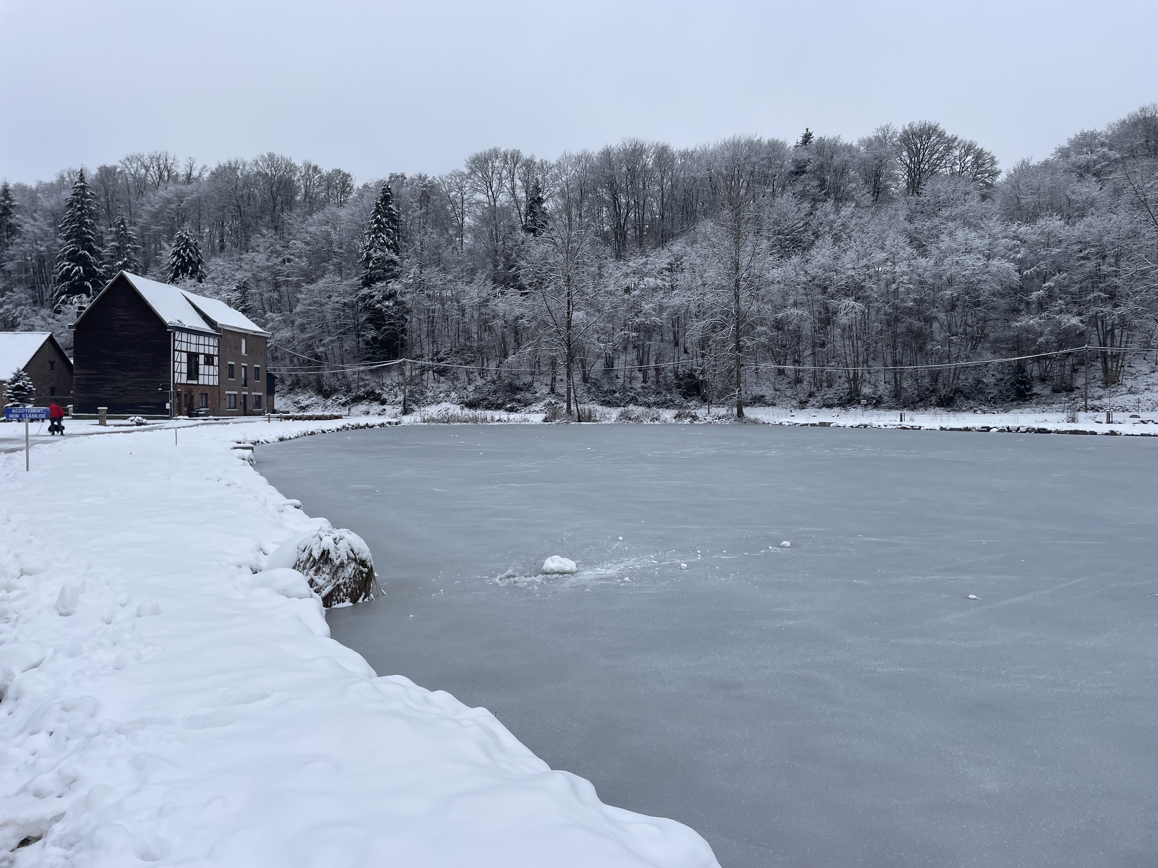 Les Etangs 1A, 4970 Stavelot, Belgium / 11-01-2026 10:20 / -4.07 °C en half bewolkt / 277 m