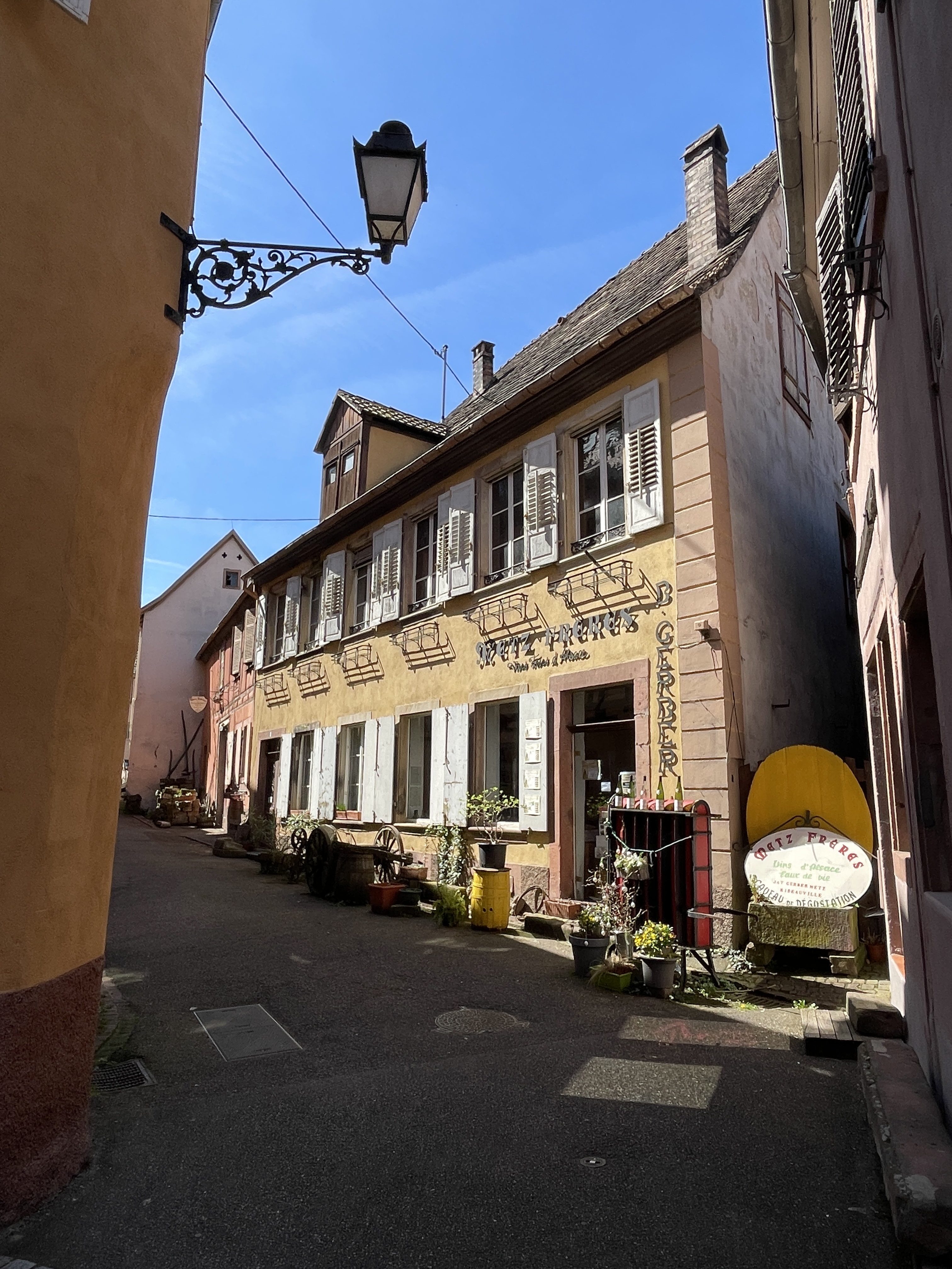 1 Rue des Tanches, 68150 Ribeauvillé, France / 09-04-2026 13:29 / 20.49 °C en bewolkt / 245 m