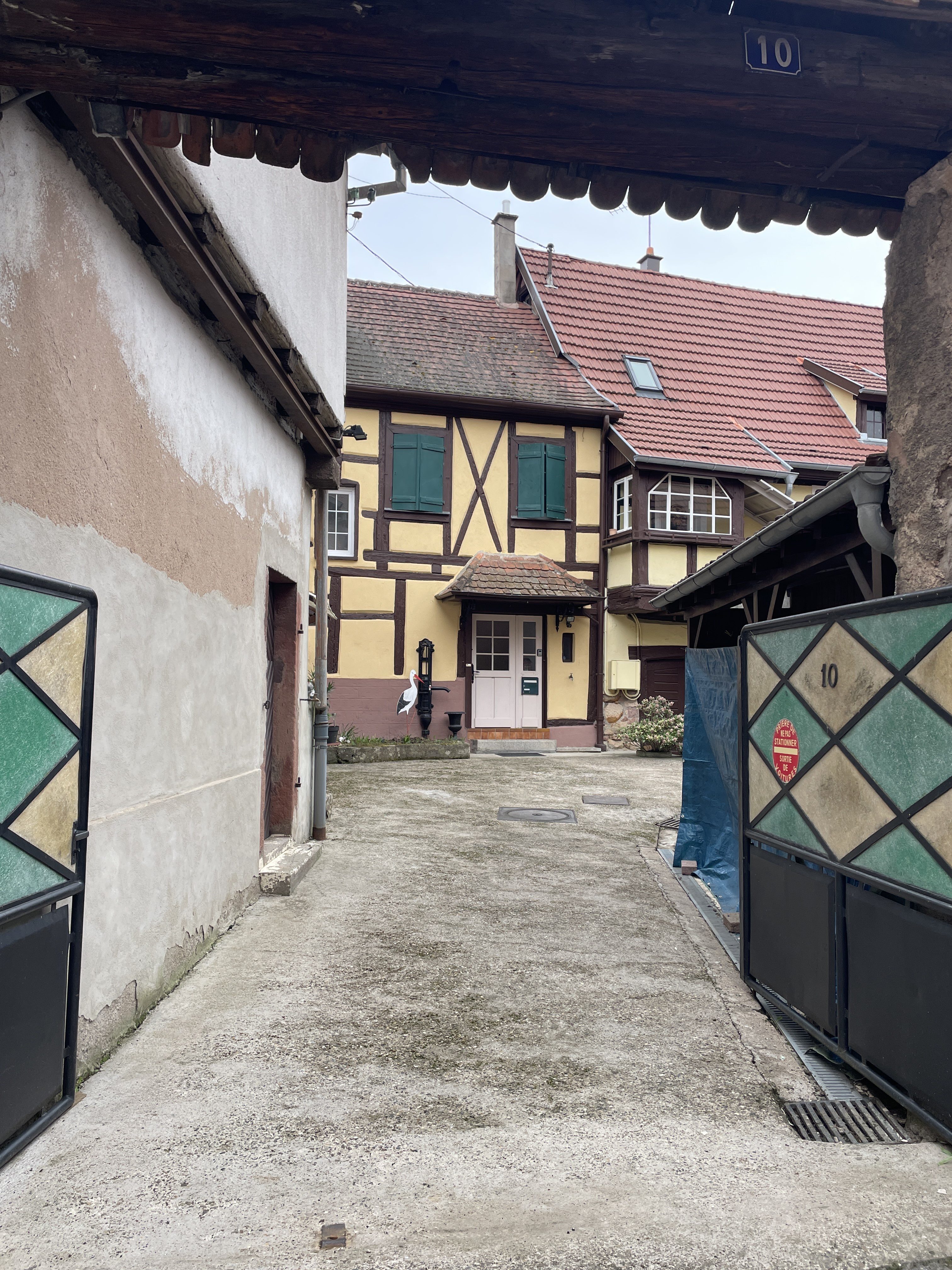 5 Rue des Tonneliers, 67650 Dambach-la-Ville, France / 10-04-2026 11:53 / 12.31 °C en bewolkt / 218 m